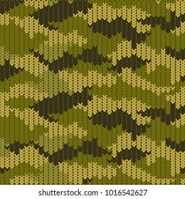 National holiday on 23 February. Happy Defender of the Fatherland Day. Knitted huckie patterns. Vector illustration. Embroidery for fashion textile and fabric in Russian. 