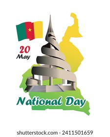National  Holidays. 20 May Cameroon National Day poster