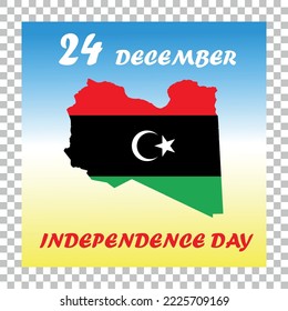 National Holidays. Libya Independence day poster. Vector illustration