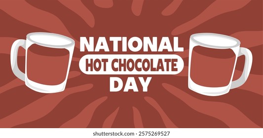 national hot chocolate day with a cup of hot chocolate