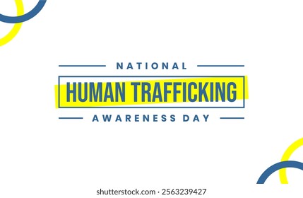National Human Trafficking Awareness Day