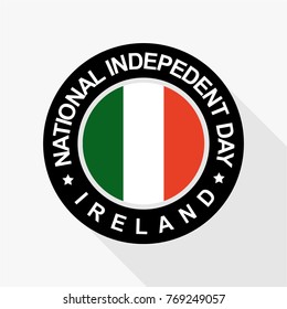 National indepedent day of ireland stamp design