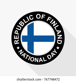 National independent day of republic of finland design stamp