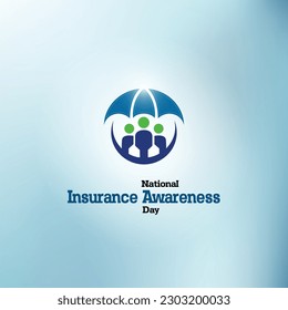 National Insurance Day. Insurance Awareness Day Holiday concept. Insurance Awareness concept vector illustration