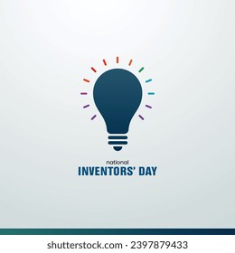 National Inventors' Day. inventors creative background. 