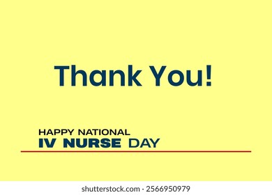 National IV Nurse Day Holiday concept. Template for background