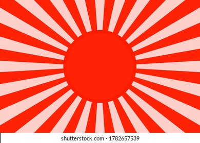 National Japan flag background. vector illustration
