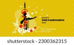 National Kamehameha Day Vector Illustration. can use for, landing page, template, ui, web, mobile app, poster, banner, flyer, background