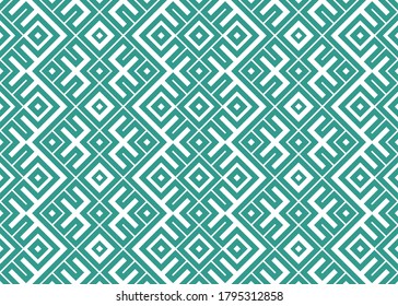 National knitting striped slavic ornament. Vector illustration of ethnic seamless ornamental geometric pattern