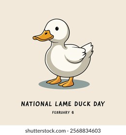 National Lame Duck Day, observed on February 6th, celebrates and reflects on politicians in their final term, promoting reflection on their achievements and future endeavors.