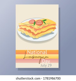 National Lasagna Day Sign and Banner