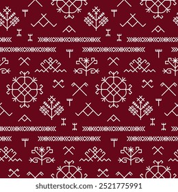 National Latvian ornaments, pattern for your design.