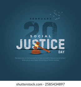 National law day. Constitution of India. Vector Illustration of World Day of Social Justice. National law day creative concept.