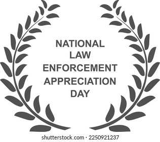 National Law Enforcement Appreciation Day, Law Enforcement Appreciation Day celebrating symbol