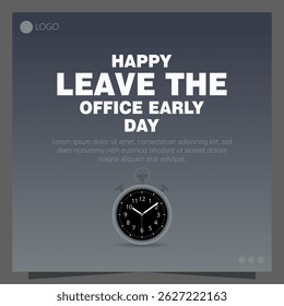 National Leave the Office Early Day, observed annually on June 2nd, encourages employees to prioritize work-life balance.