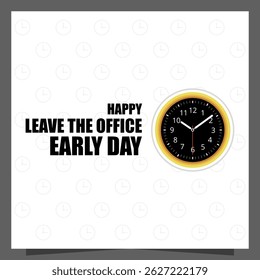 National Leave the Office Early Day, observed annually on June 2nd, encourages employees to prioritize work-life balance.