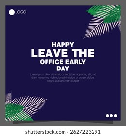 National Leave the Office Early Day, observed annually on June 2nd, encourages employees to prioritize work and life balance.