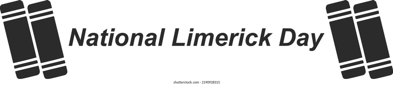 National Limerick Day Symbol Vector