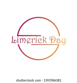 national Limerick Day - vector