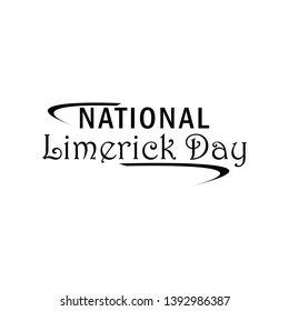 National Limerick Day - Vector