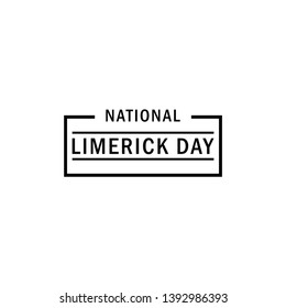 National Limerick Day - Vector