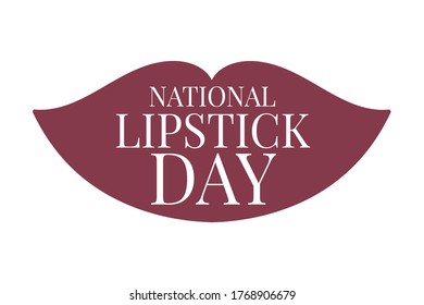 1,196 National lipstick day Images, Stock Photos & Vectors | Shutterstock