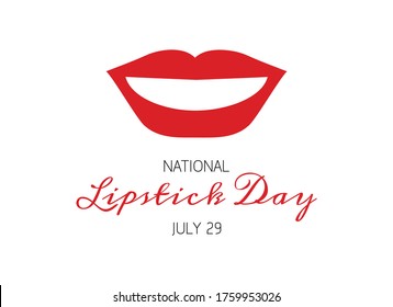 1,196 National lipstick day Images, Stock Photos & Vectors | Shutterstock