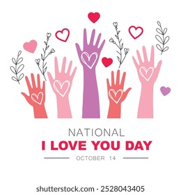 National I Love You Day, October 14.