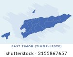 National map of East Timor (Timor-Leste), East Timor (Timor-Leste) map vector, illustration vector of East Timor (Timor-Leste) Map.