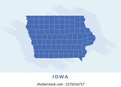 1,441 Iowa counties vector Images, Stock Photos & Vectors | Shutterstock