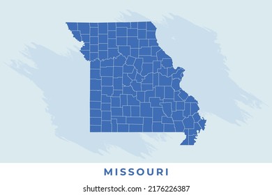 2,043 Missouri outline vector Images, Stock Photos & Vectors | Shutterstock