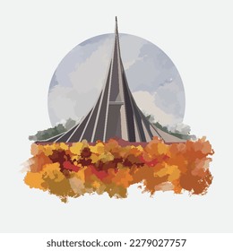 The National Martyrs' Memorial is the national monument of Bangladesh, built to honour and remember those who died during the War of Liberation and Genocide in 1971.