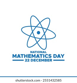 Dia Nacional da Matemática.Dia Internacional da Matemática, ilustração vetorial, folheto, banner, postagem de mídia social, cartaz, tipografia, ícones, cores, pesquisa, matemática, conceito festivo, pano de fundo, Modelo