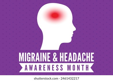 National Migraine and headache awareness month also known as MHAM.  is observed every year in June, 