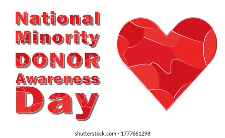 National Minority Donor Awareness Day is traditionally celebrated annually on August 1 to indicate the importance of donation for national minorities and medicine in human life. 