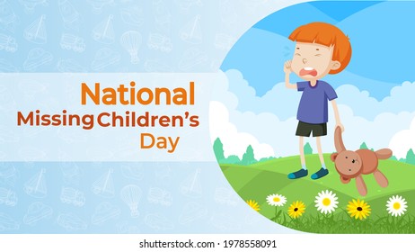 339 National Missing Children Day Images, Stock Photos & Vectors 