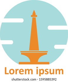 National Monuments Logo Vector Design