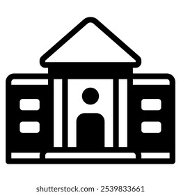 National Museum icon for web, app, infographic, etc