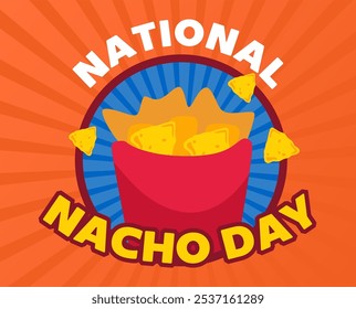 Dia Nacional do Nacho com deliciosos nachos