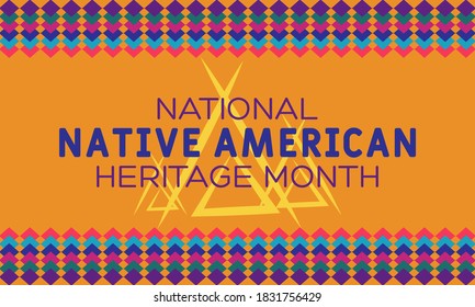 National Hispanic Heritage Month September October Stock Vector ...