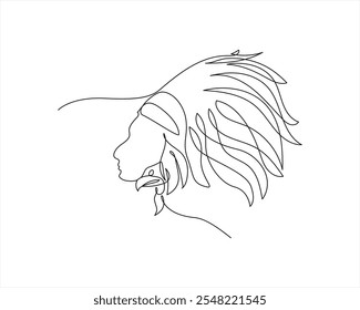 National Native People American Heritage Month one line art Illustrations  Vectors line drawing Minimalist Digital American Native Wall Art Indian Drawing Culture Ar