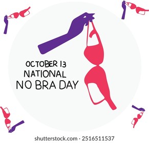 ilustração vetor no bra day nacional. Bom para banner, cartaz, cartão comemorativo, cartão de festa, convite, modelo, publicidade, folhetos, folhetos e benners de anúncios e mídias sociais