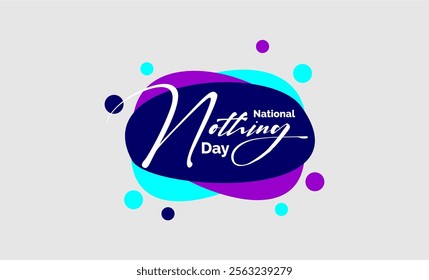 National Nothing Day holiday concept