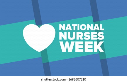 National Nurses Week Thank You Nurses Stock Vector (Royalty Free ...