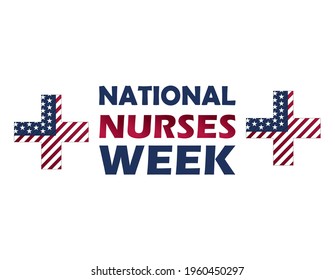 National Nurses Week ,Vector Illustration.