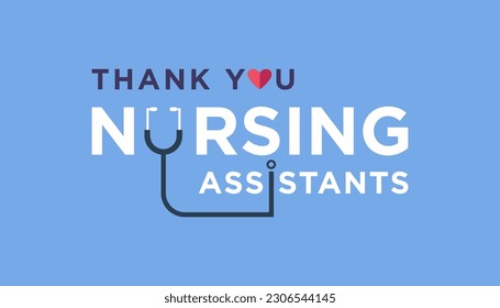 National Nursing assistants week is observed every year in June, The main role of a CNA is to provide basic care to patients and help them with daily activities. thank you Nursing Assistants. svg
