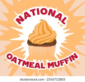 national oatmeal muffin day with delicious oatmeal muffins