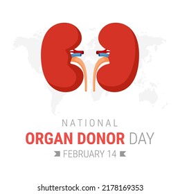 National Organ Donor Day With Kidneys