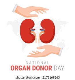 National Organ Donor Day With Kidneys