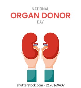 National Organ Donor Day With Kidneys